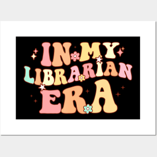 In My Librarian Era Back To School Bookworm Book Lover Posters and Art